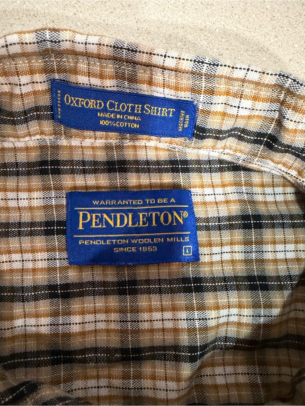 Pendleton button down